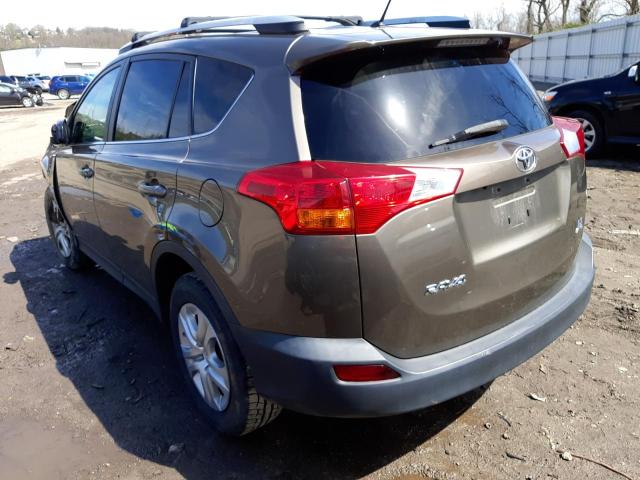 Photo 3 from auction – 2013 TOYOTA RAV4 LE with VIN 2T3BFREV1DW016127