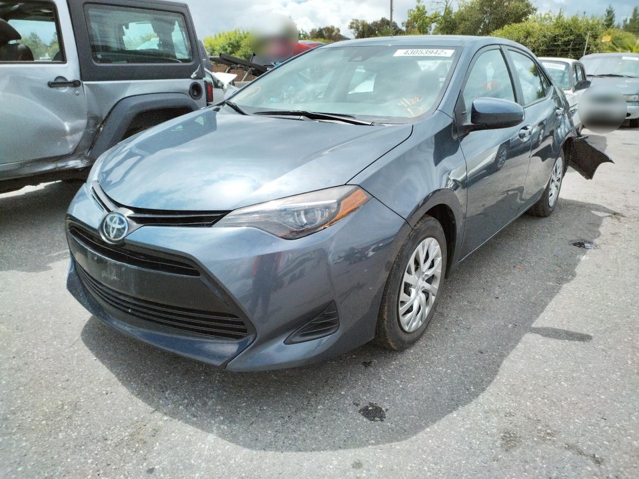 Photo 2 from auction – 2019 TOYOTA COROLLA L with VIN 2T1BURHE5KC158537