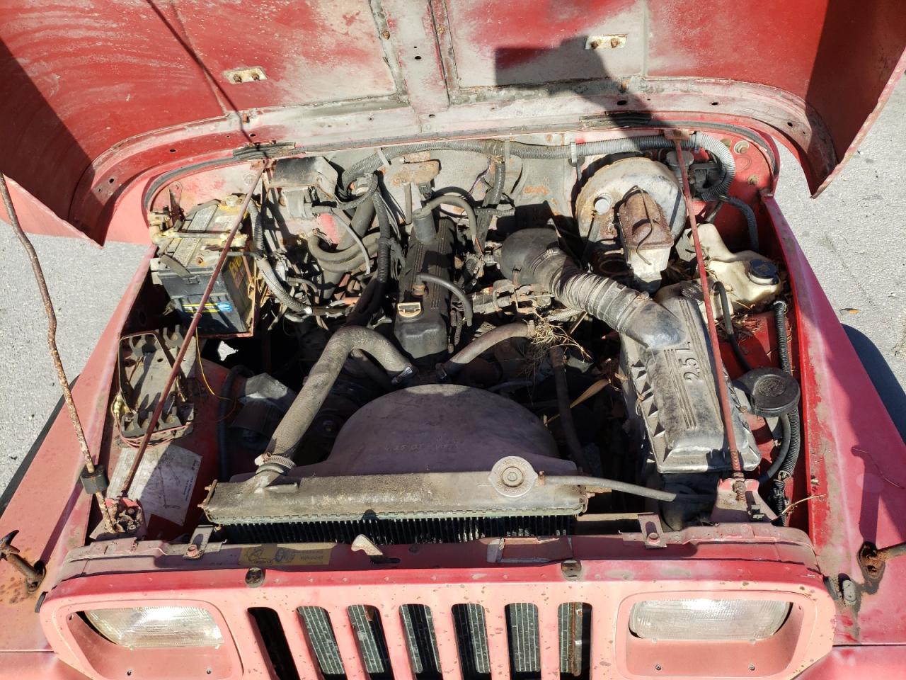 Photo 7 from auction – 1990 JEEP WRANGLER / with VIN 2J4FY19E9LJ514021