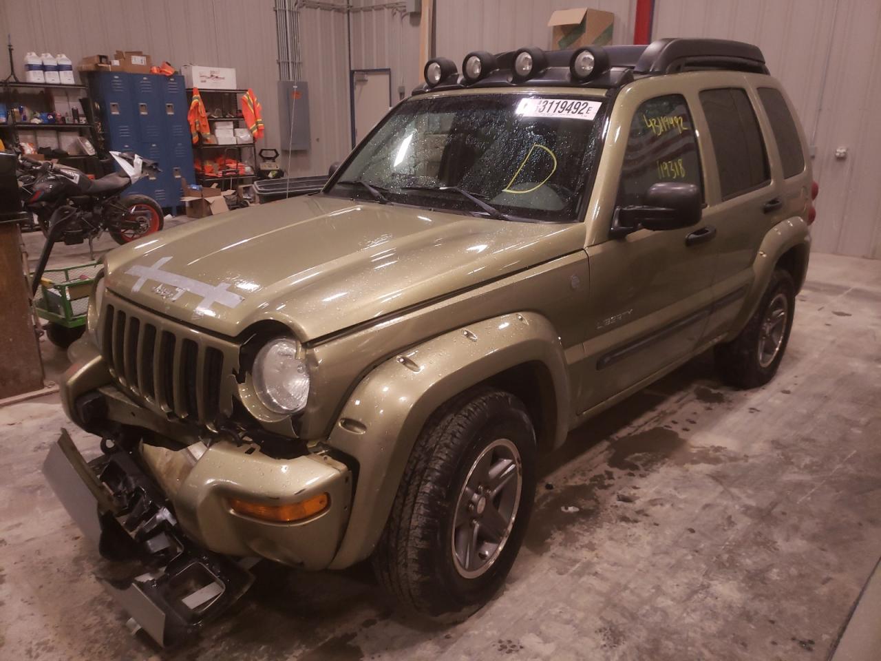 Photo 2 from auction – 2004 JEEP LIBERTY RE with VIN 1J4GL38K64W186802