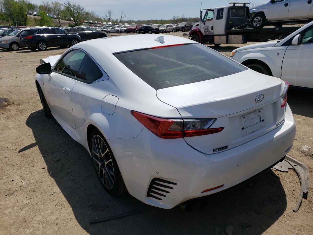 Photo 3 from auction – 2015 LEXUS RC 350 with VIN JTHHE5BC0F5002690