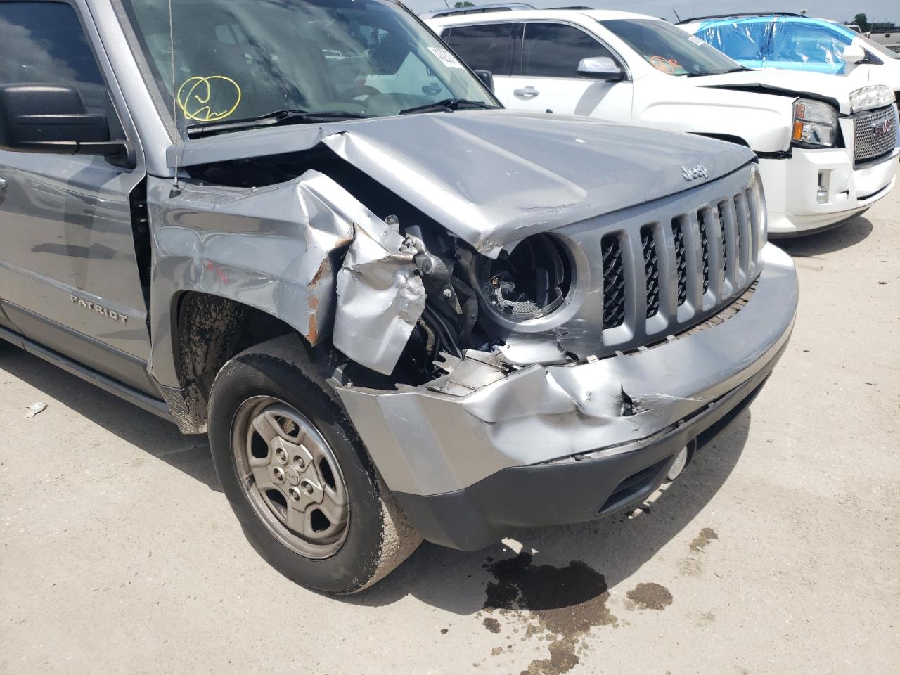 Photo 9 from auction – 2016 JEEP PATRIOT SP with VIN 1C4NJPBB0GD809351
