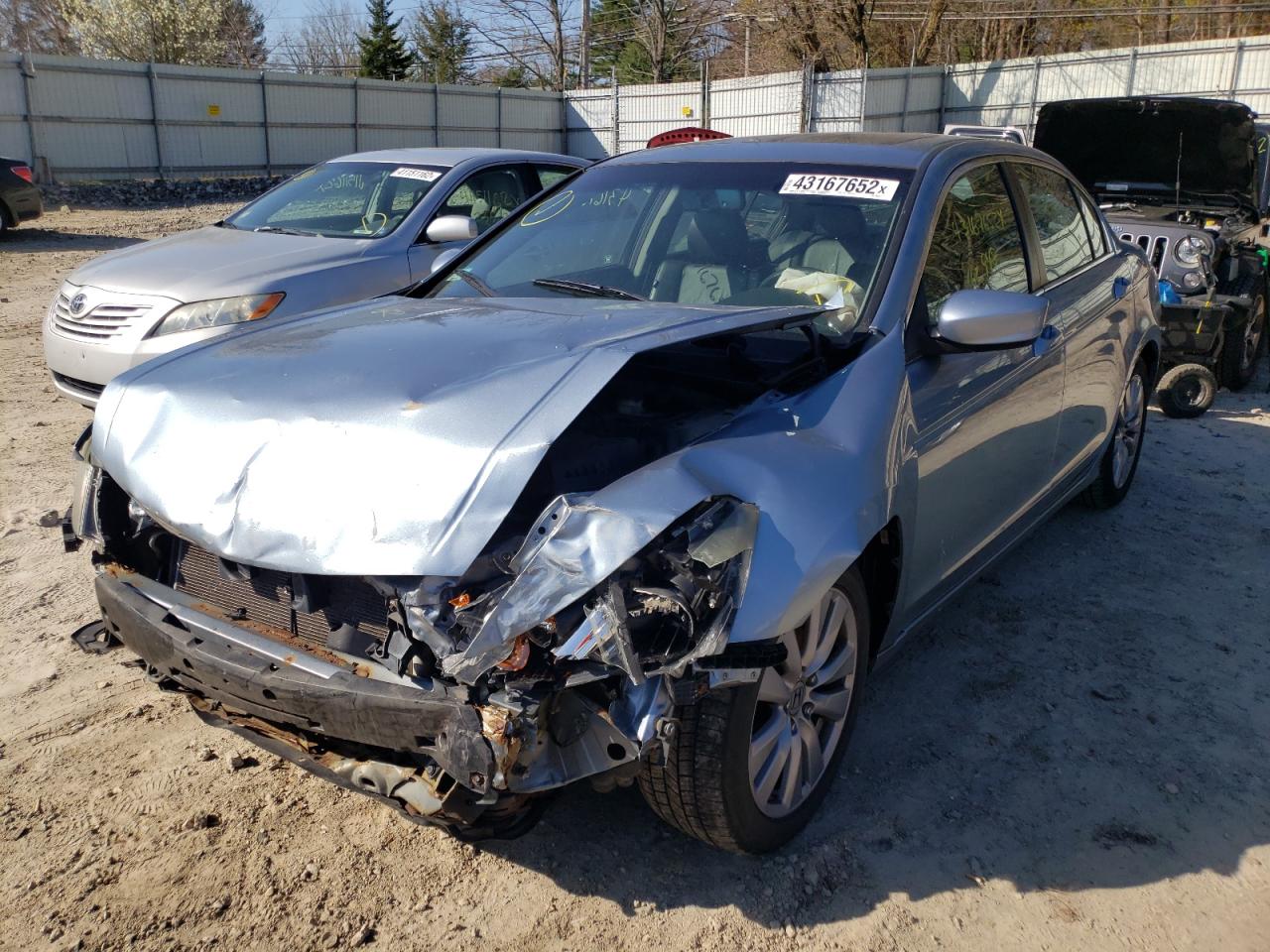 Photo 2 from auction – 2011 HONDA ACCORD EXL with VIN 1HGCP2F81BA088525