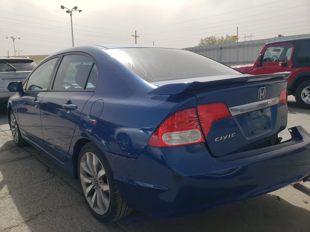 Photo 3 from auction – 2011 HONDA CIVIC SI with VIN 2HGFA5E50BH701291