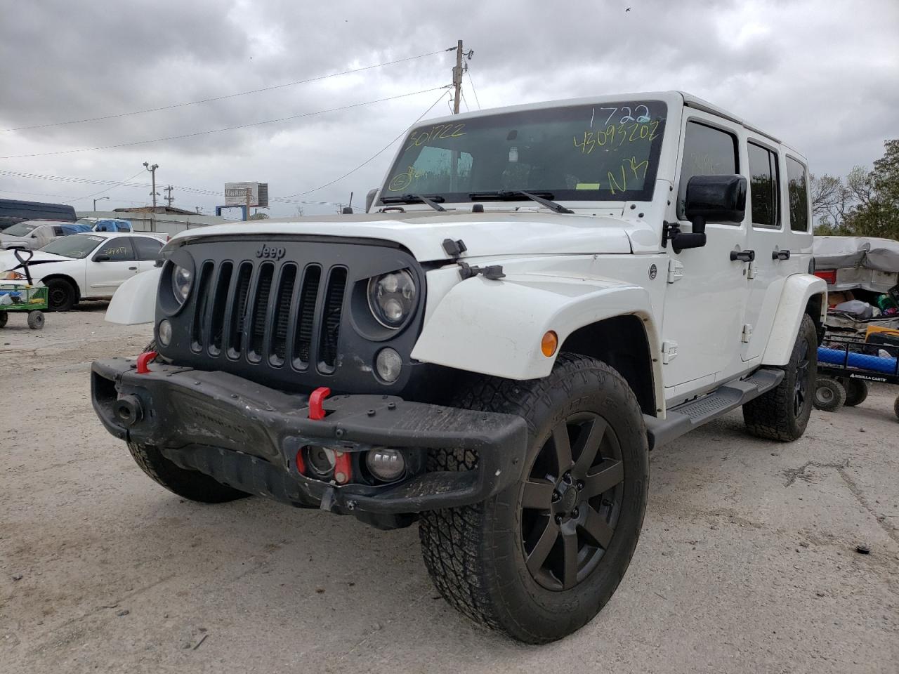 Photo 2 from auction – 2014 JEEP WRANGLER U with VIN 1C4BJWEG1EL301722