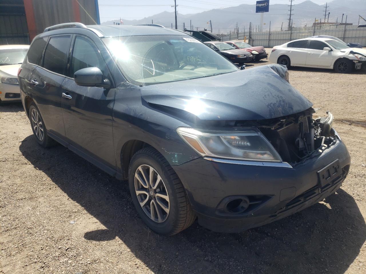NISSAN PATHFINDER 2014 with VIN 5N1AR2MM0EC602613 - Photo from auction