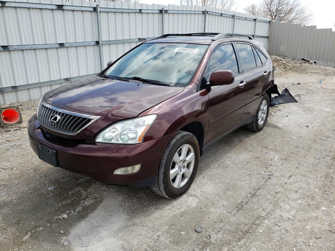 Photo 2 from auction – 2008 LEXUS RX 350 with VIN JTJHK31U482850730