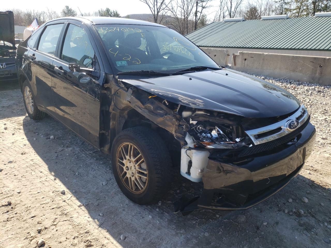 FORD FOCUS SE 2010 with VIN 1FAHP3FN6AW250267 - Photo from auction