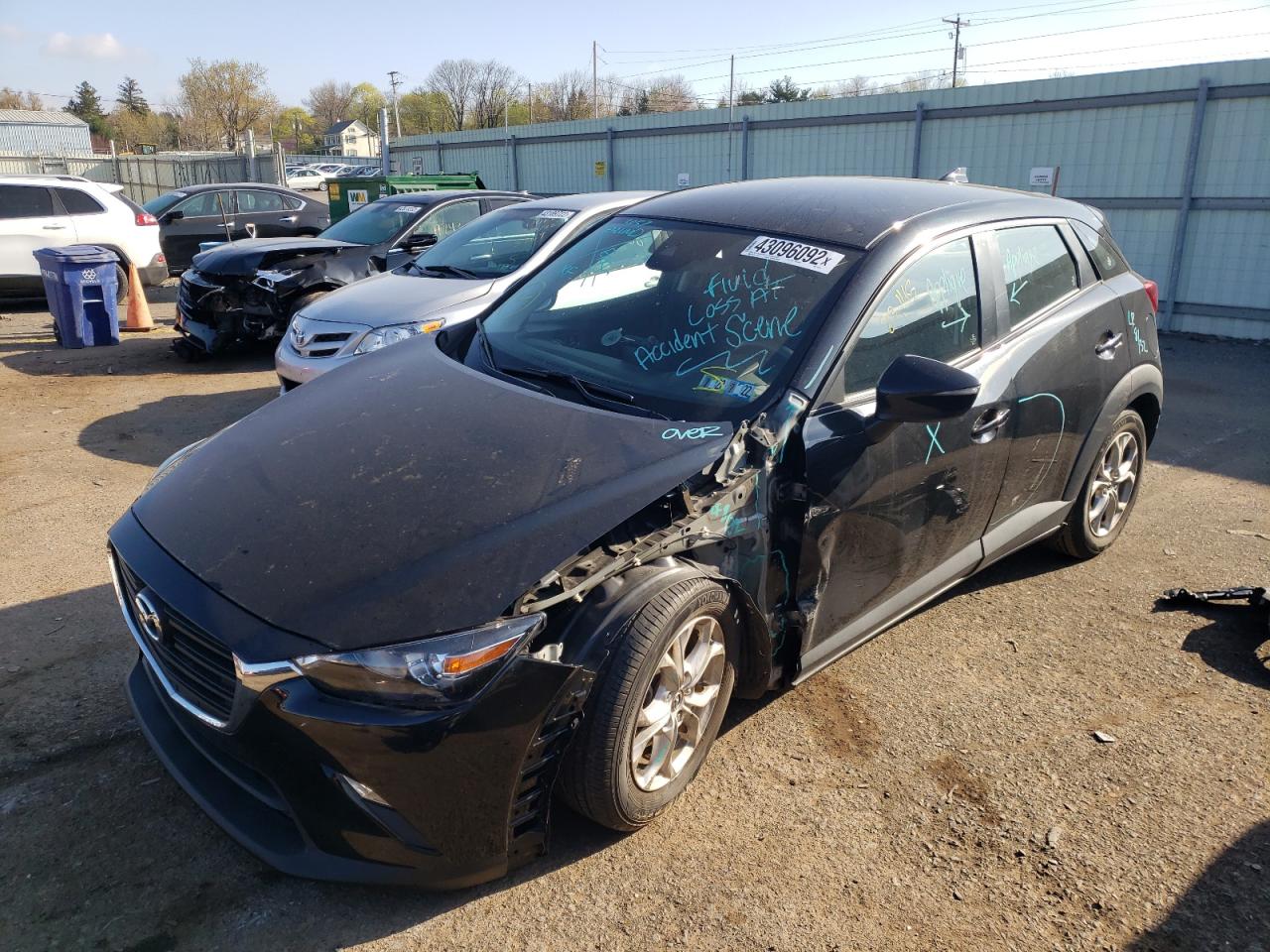 Photo 2 from auction – 2019 MAZDA CX-3 SPORT with VIN JM1DKFB71K0412083