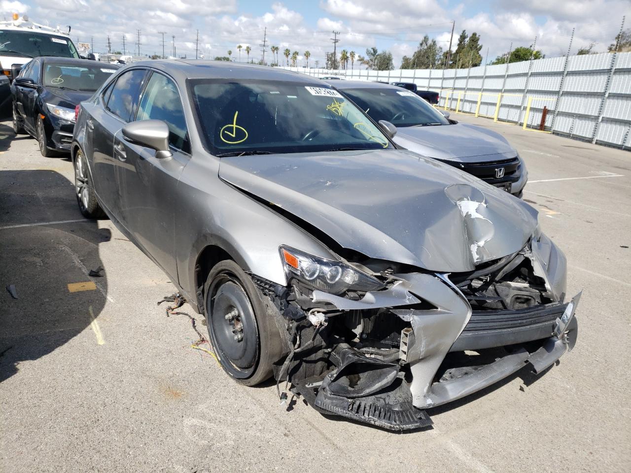 LEXUS IS 200T 2016 with VIN JTHBA1D24G5007536 - Photo from auction