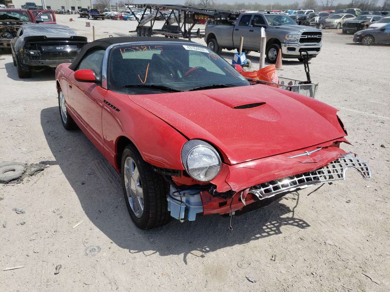 FORD THUNDERBIR 2003 with VIN 1FAHP60A63Y103865 - Photo from auction
