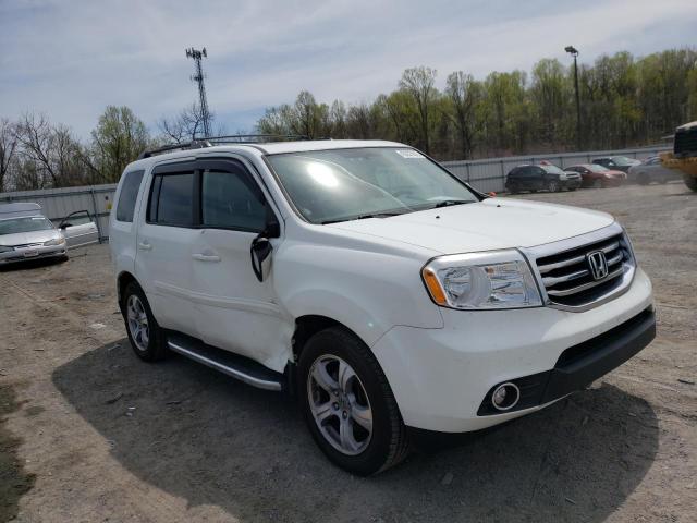 HONDA PILOT EXL 2013 with VIN 5FNYF4H59DB070709 - Photo from auction