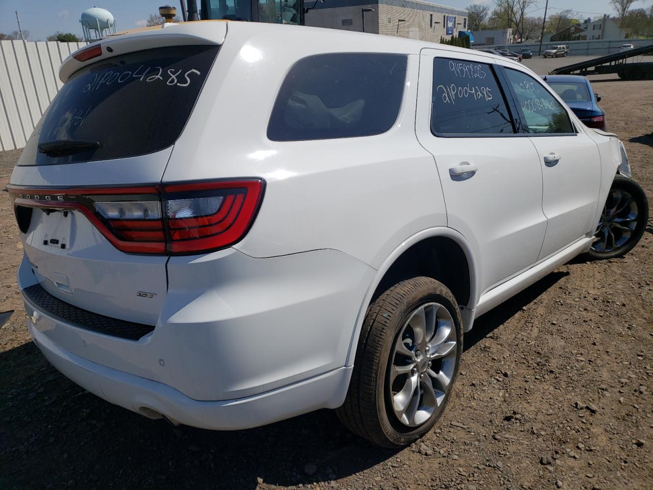 Photo 4 from auction – 2020 DODGE DURANGO GT with VIN 1C4RDJDG9LC320977