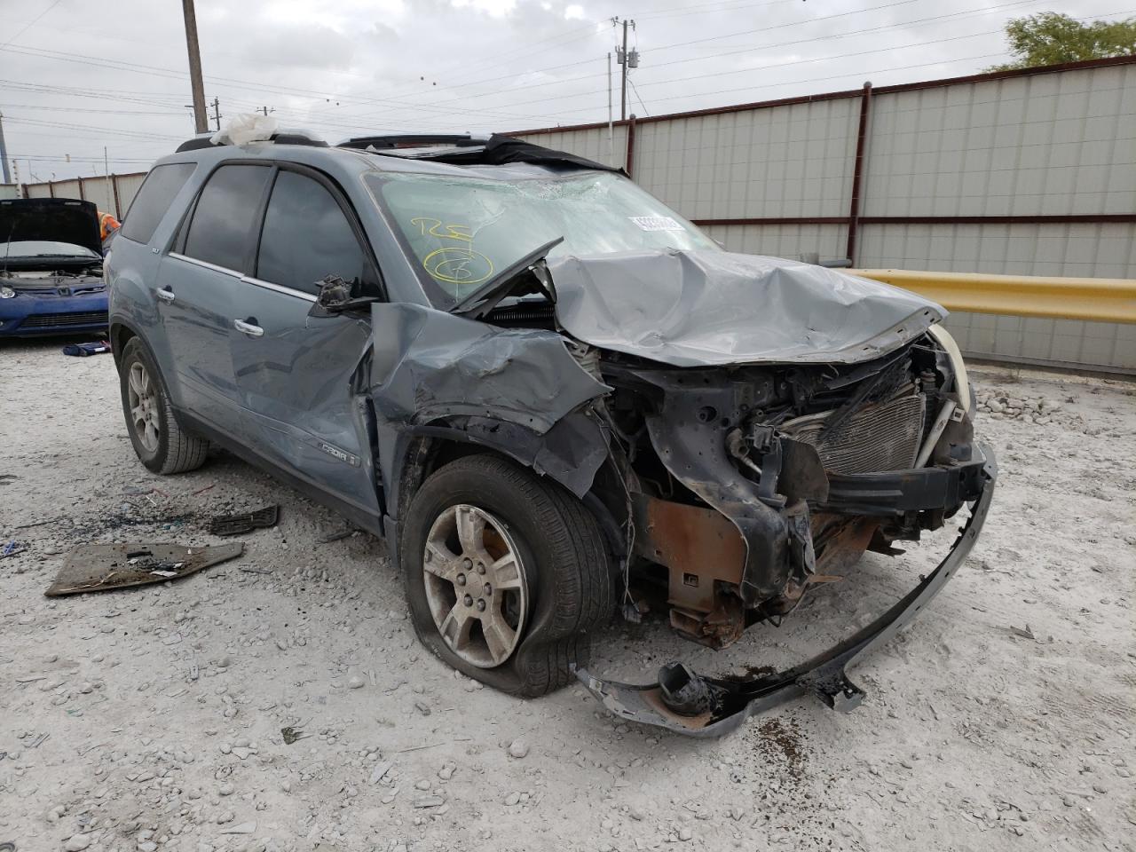 GMC ACADIA SLT 2008 with VIN 1GKER33798J129614 - Photo from auction