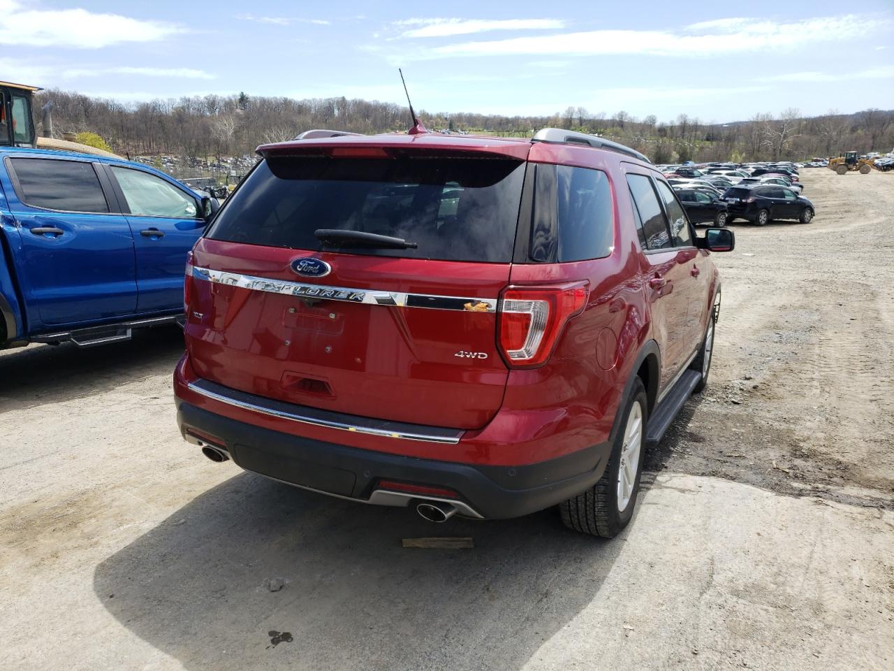 Photo 4 from auction – 2018 FORD EXPLORER X with VIN 1FM5K8D88JGA34531