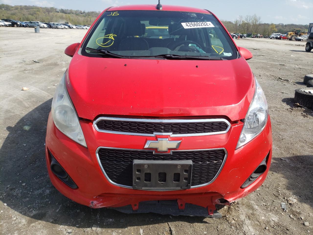 Photo 9 from auction – 2014 CHEVROLET SPARK LS with VIN KL8CB6S91EC474740