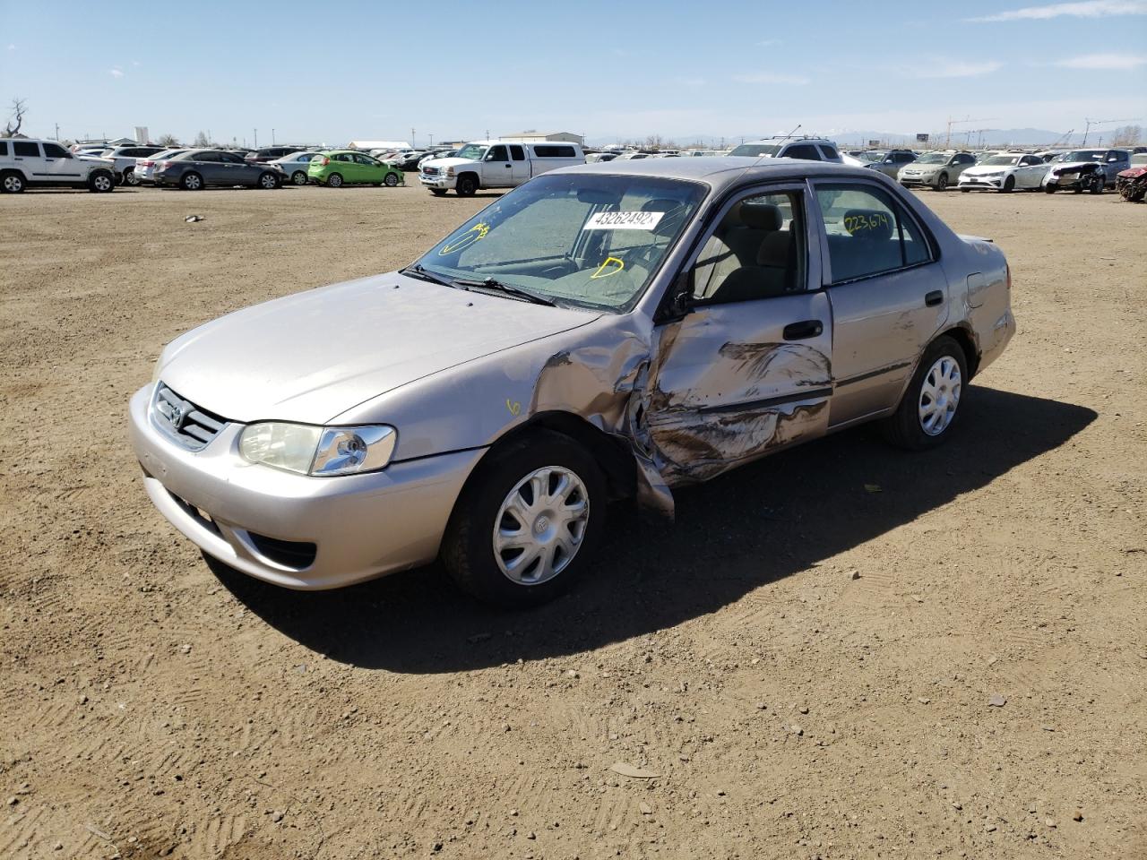 Photo 2 from auction – 2001 TOYOTA COROLLA CE with VIN 1NXBR12E91Z528459