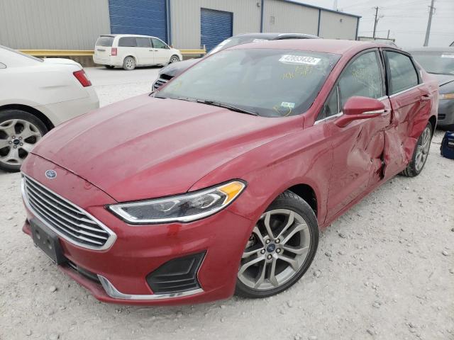 Photo 2 from auction – 2020 FORD FUSION SEL with VIN 3FA6P0CD2LR196313