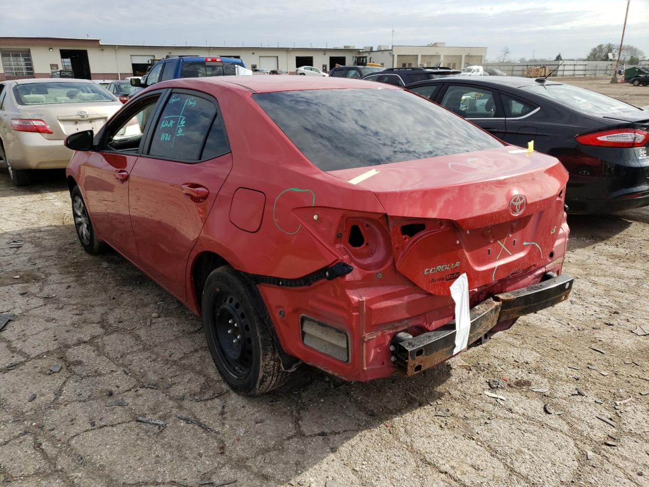 Photo 3 from auction – 2014 TOYOTA COROLLA L with VIN 5YFBURHEXEP096704