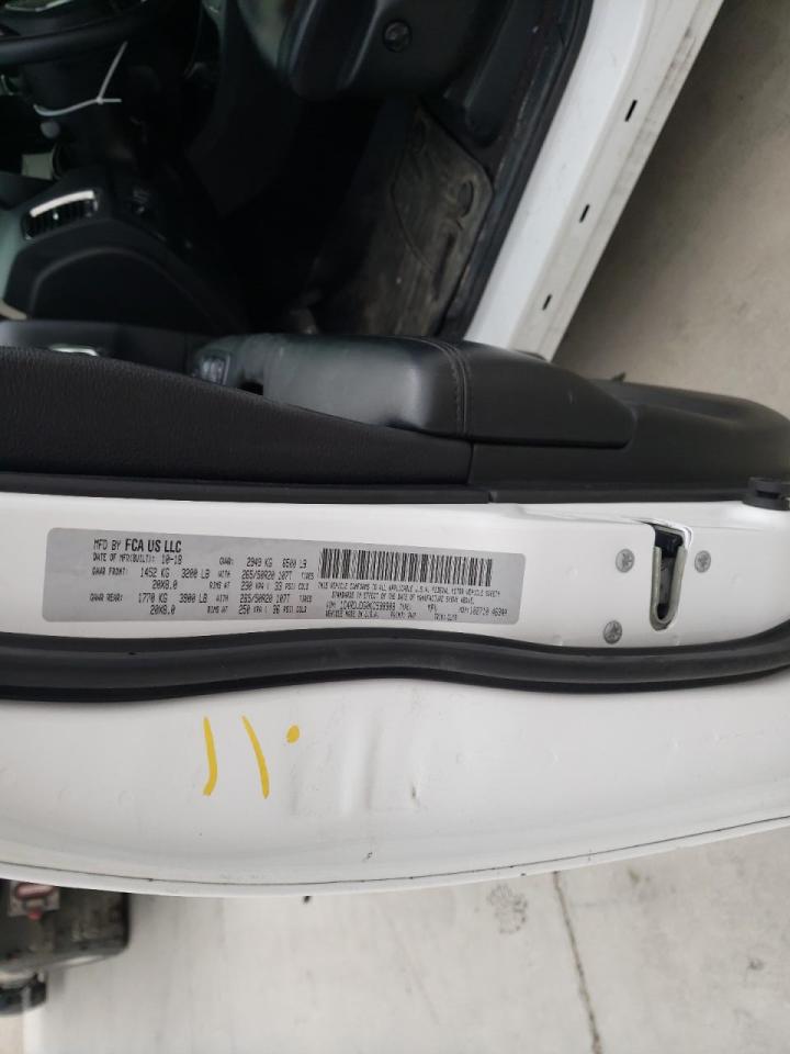 Photo 10 from auction – 2019 DODGE DURANGO GT with VIN 1C4RDJDG0KC598908