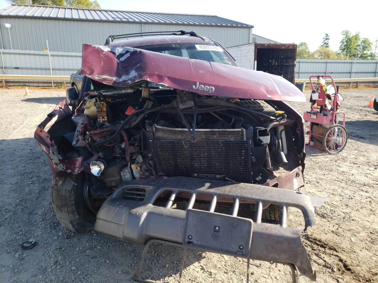 Photo 9 from auction – 2001 JEEP GRAND CHER with VIN 1J4GW48SX1C657666