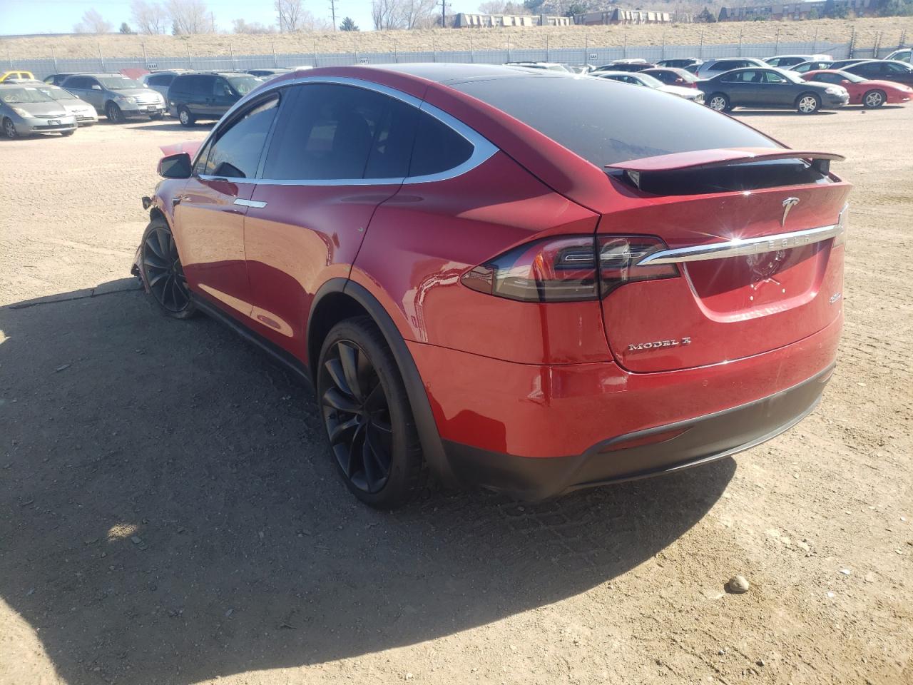 Photo 3 from auction – 2018 TESLA MODEL X with VIN 5YJXCDE43JF140930