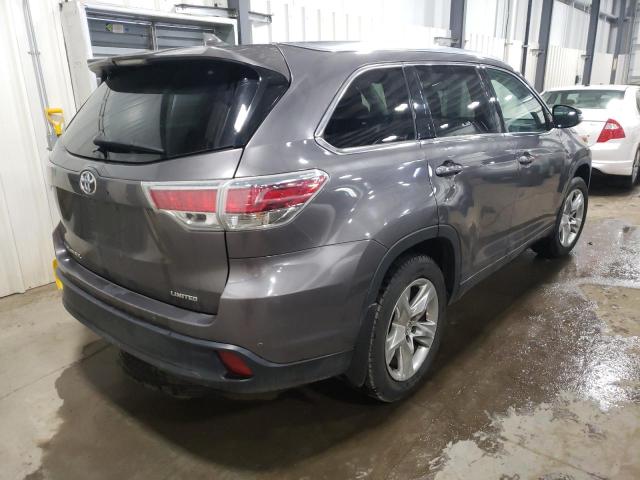 Photo 4 from auction – 2015 TOYOTA HIGHLANDER with VIN 5TDDKRFHXFS136865