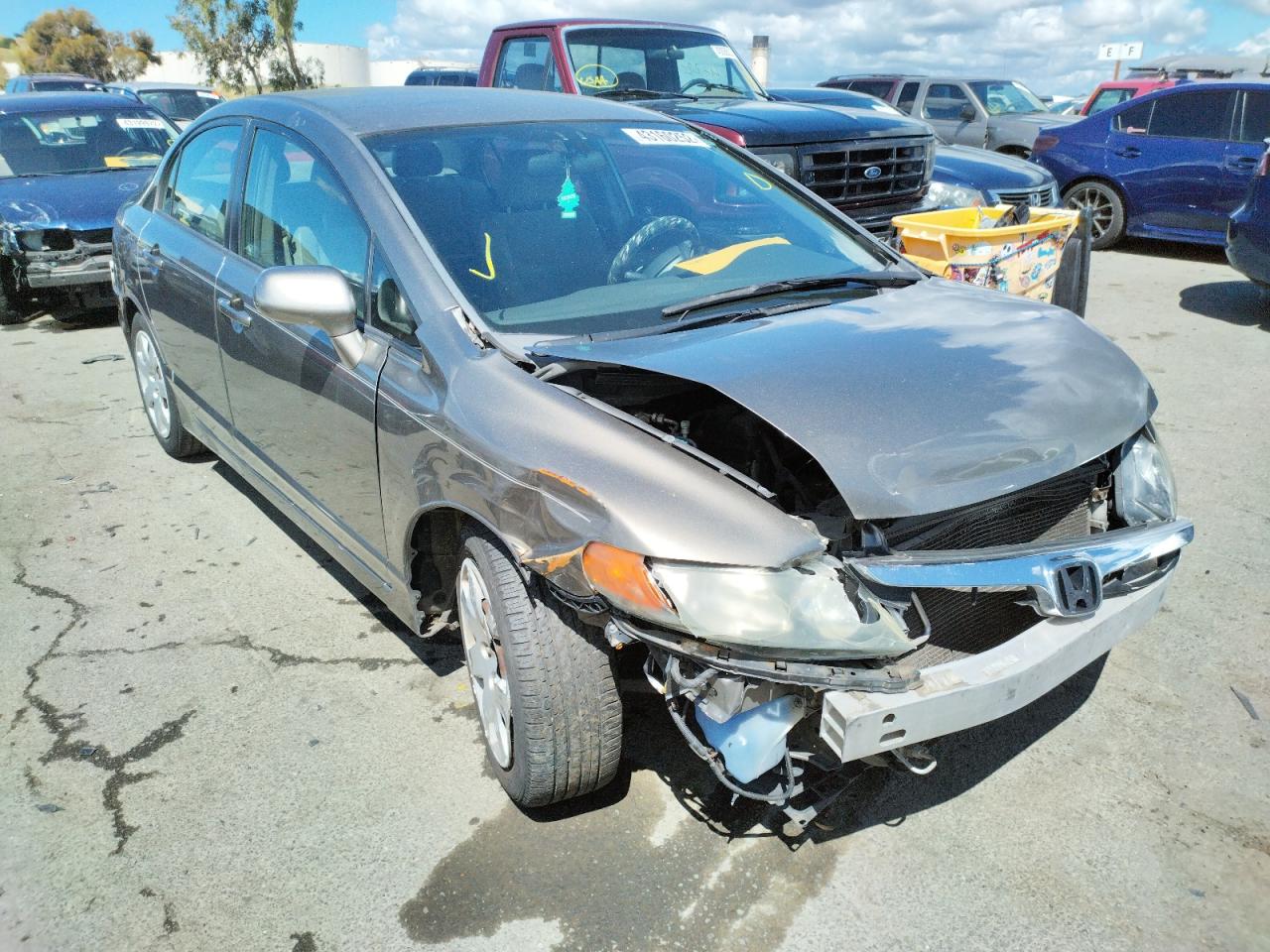 HONDA CIVIC LX 2008 with VIN 2HGFA16568H324465 - Photo from auction