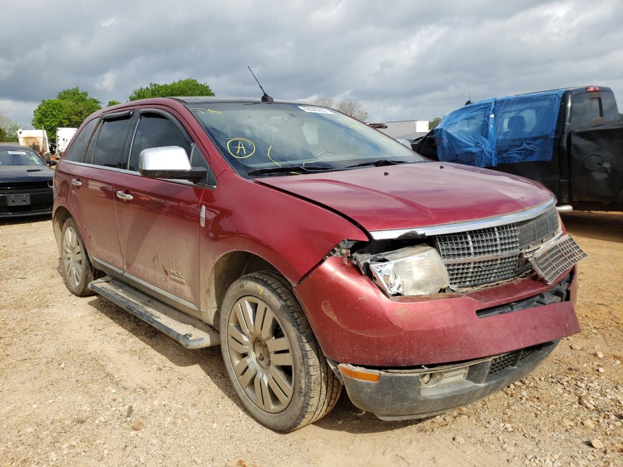 LINCOLN MKX 2008 with VIN 2LMDU68C58BJ38778 - Photo from auction