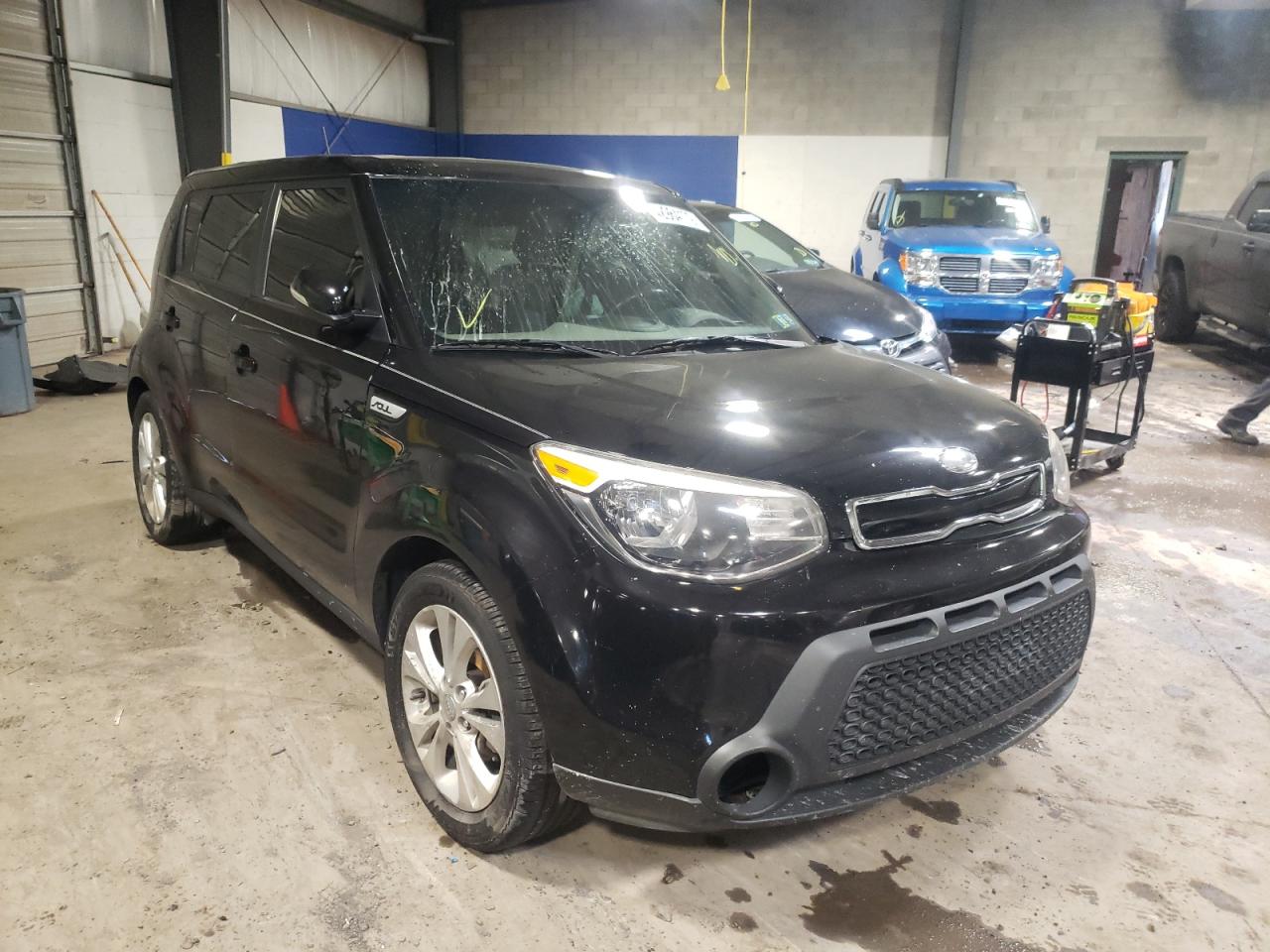 KIA SOUL + 2014 с VIN KNDJP3A57E7034172 - Снимка от търг