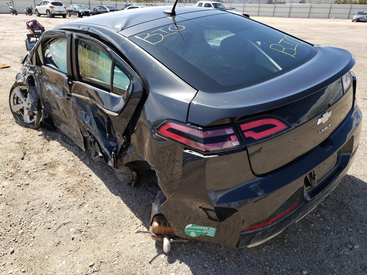 Photo 3 from auction – 2014 CHEVROLET VOLT with VIN 1G1RE6E41EU169671