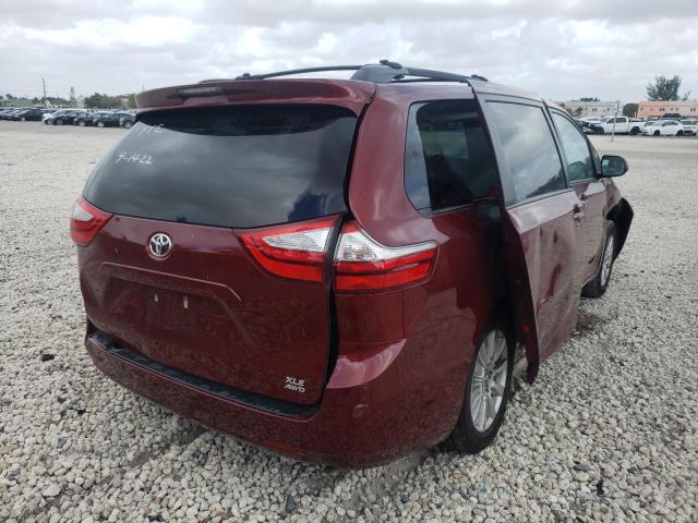 Photo 4 from auction – 2017 TOYOTA SIENNA XLE with VIN 5TDDZ3DCXHS170145