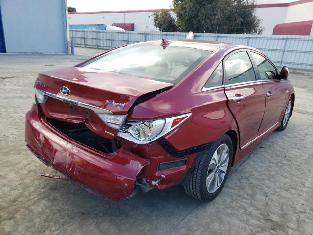 Foto 4 de la subasta – 2013 HYUNDAI SONATA HYB con VIN KMHEC4A40DA080241