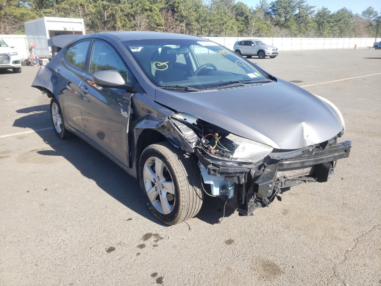 HYUNDAI ELANTRA 2012 with VIN 5NPDH4AE2CH141901 - Photo from auction