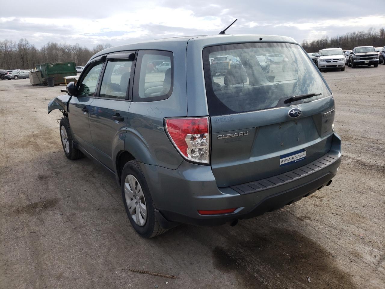 Photo 3 from auction – 2009 SUBARU FORESTER 2 with VIN JF2SH61619H741653