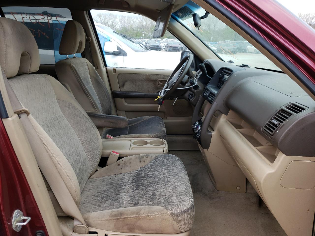 Photo 5 from auction – 2006 HONDA CR-V LX with VIN JHLRD68576C027673