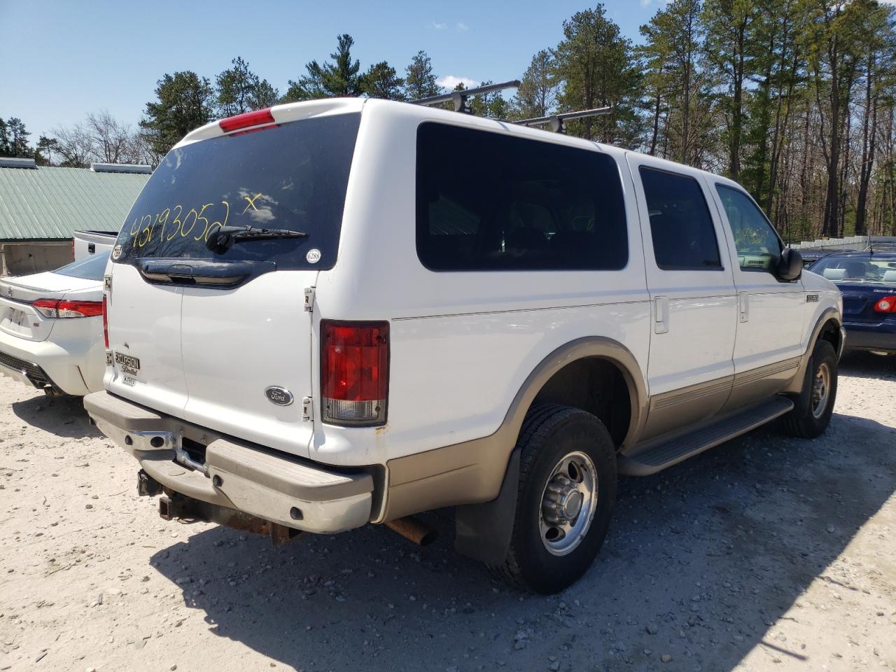 Photo 4 from auction – 2001 FORD EXCURSION with VIN 1FMNU43S61ED57245