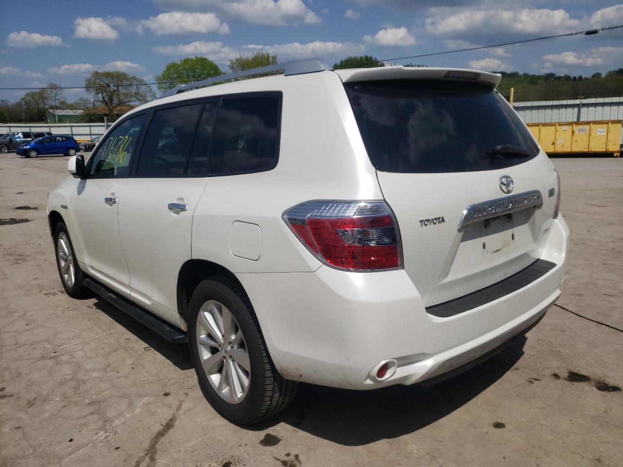 Photo 3 from auction – 2008 TOYOTA HIGHLANDER with VIN JTEEW44A282014797