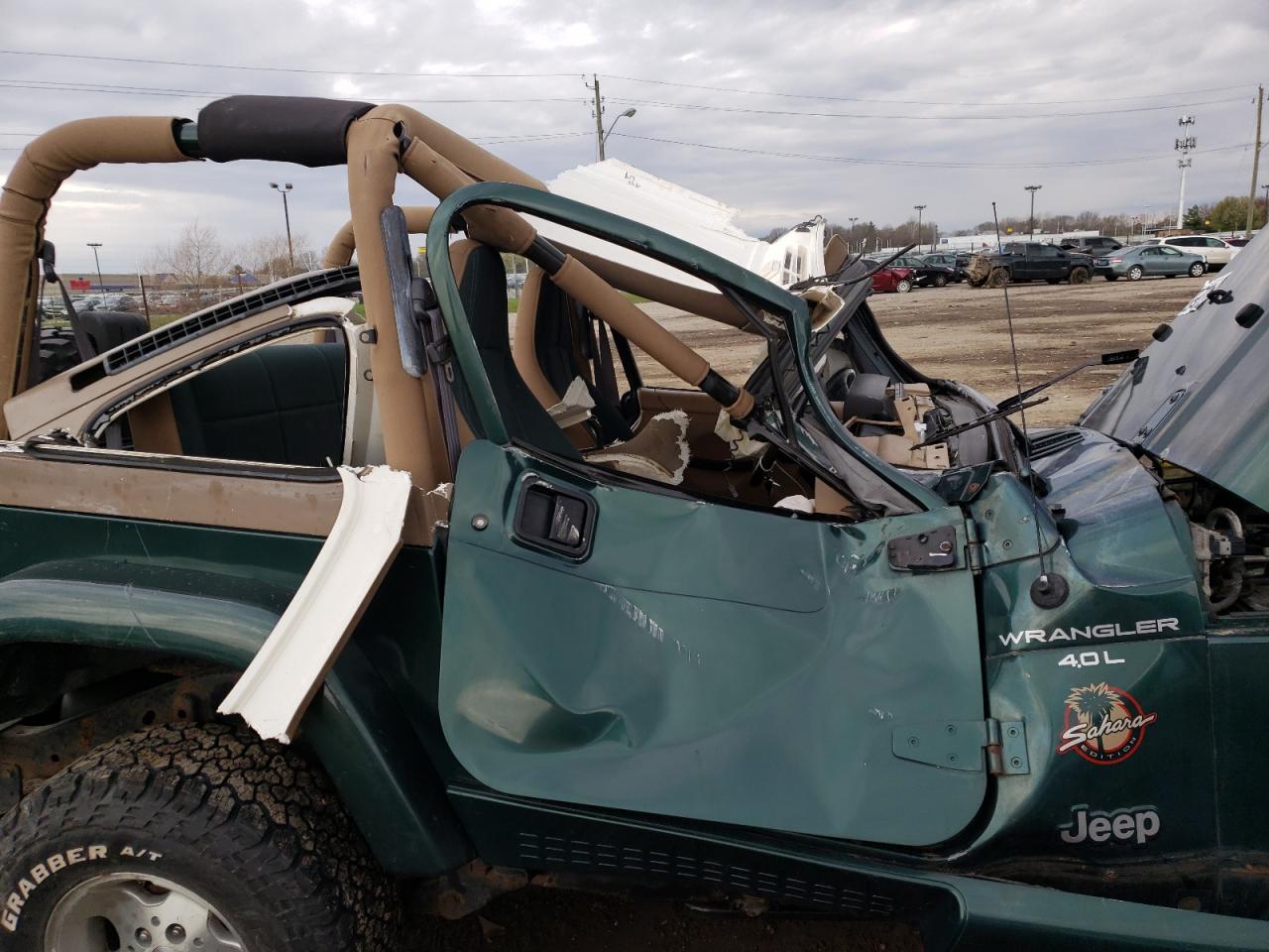 Photo 10 from auction – 2000 JEEP WRANGLER / with VIN 1J4FA59SXYP705152