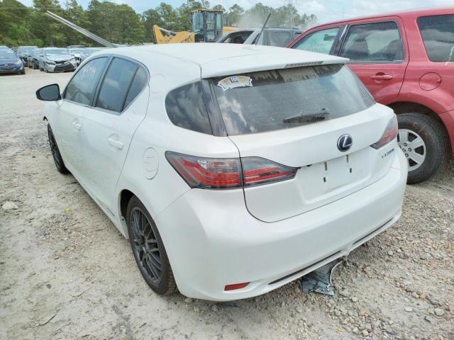 Photo 3 from auction – 2012 LEXUS CT 200 with VIN JTHKD5BH2C2109192