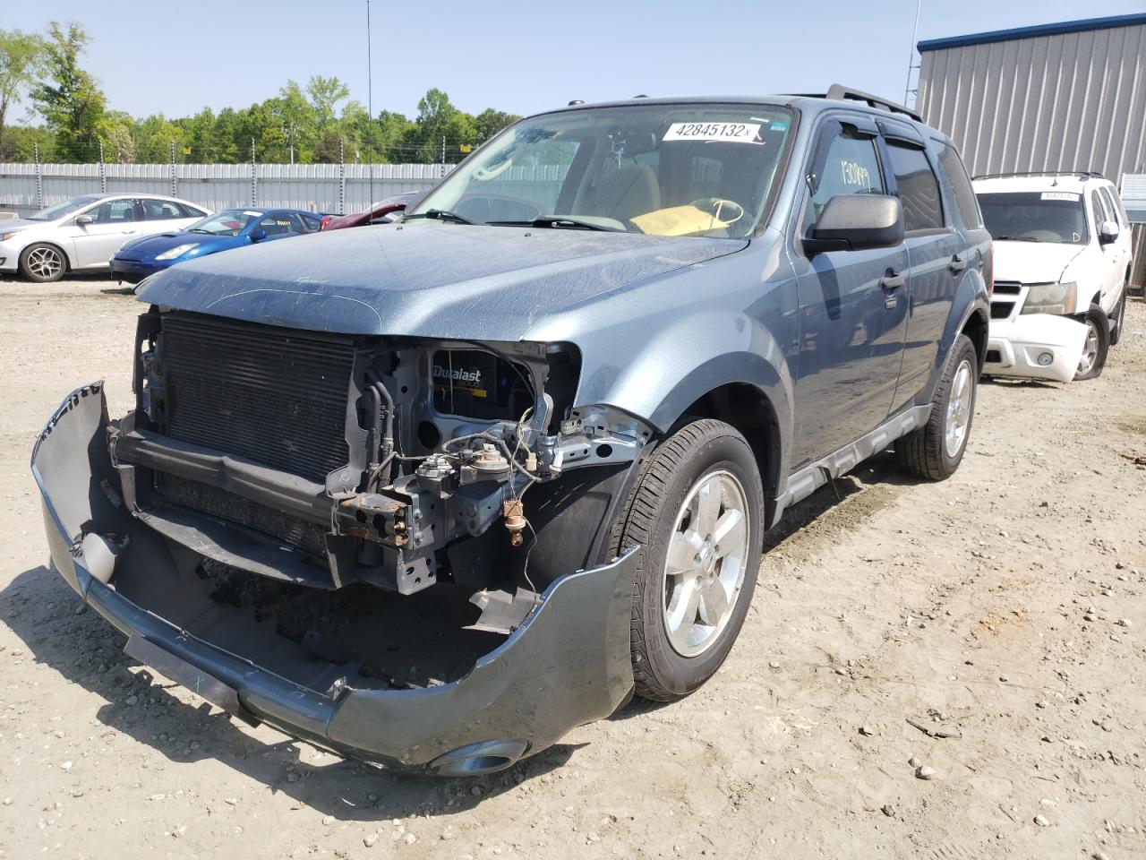 Photo 2 from auction – 2012 FORD ESCAPE XLT with VIN 1FMCU0DG1CKB39485