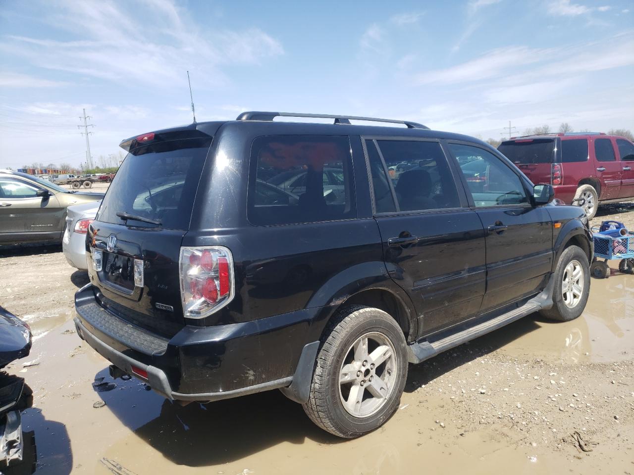 Photo 4 from auction – 2008 HONDA PILOT VP with VIN 5FNYF18298B036537