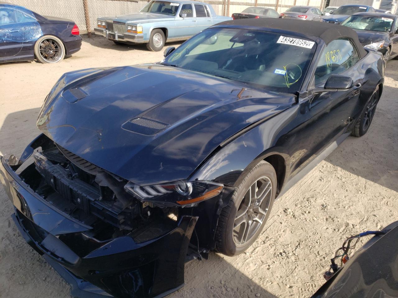 Photo 2 from auction – 2021 FORD MUSTANG with VIN 1FATP8UH2M5125152