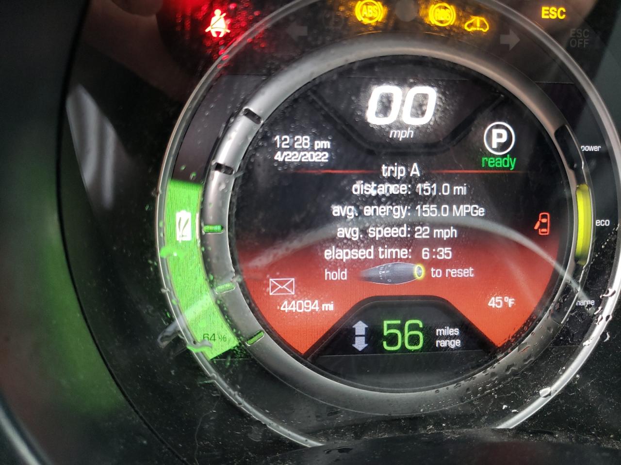 Photo 8 from auction – 2016 FIAT 500 ELECTR with VIN 3C3CFFGE1GT227988