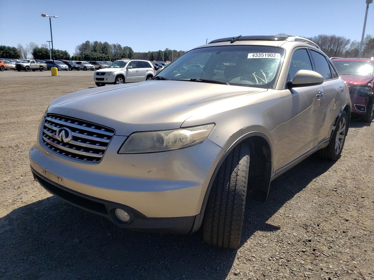 Photo 2 from auction – 2004 INFINITI FX35 with VIN JNRAS08W14X220204