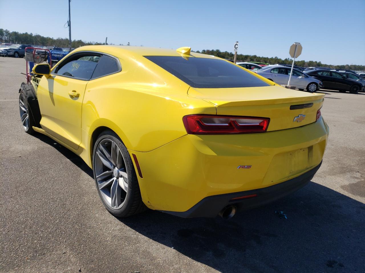 Photo 3 from auction – 2017 CHEVROLET CAMARO LT with VIN 1G1FB1RS5H0196679