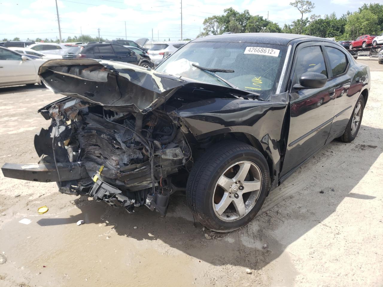 Photo 2 from auction – 2008 DODGE CHARGER SX with VIN 2B3KA33G48H107772