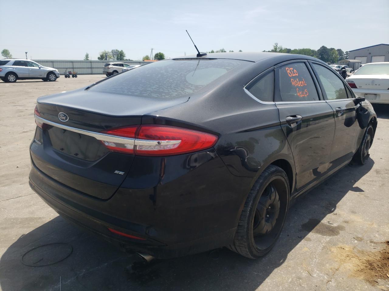 Photo 4 from auction – 2017 FORD FUSION SE with VIN 3FA6P0H73HR218863