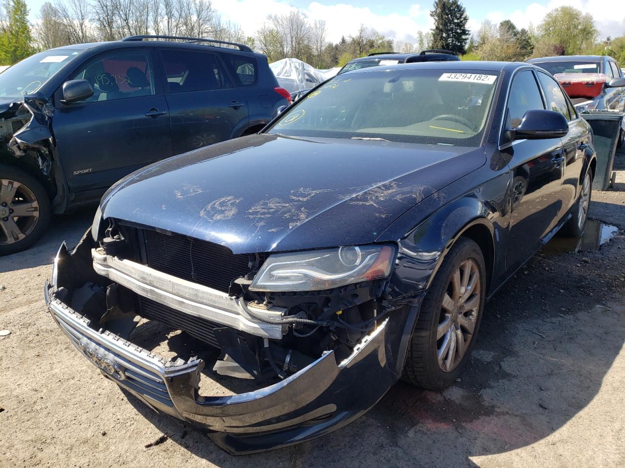 Photo 2 from auction – 2009 AUDI A4 PREMIUM with VIN WAUSF78K49N024398