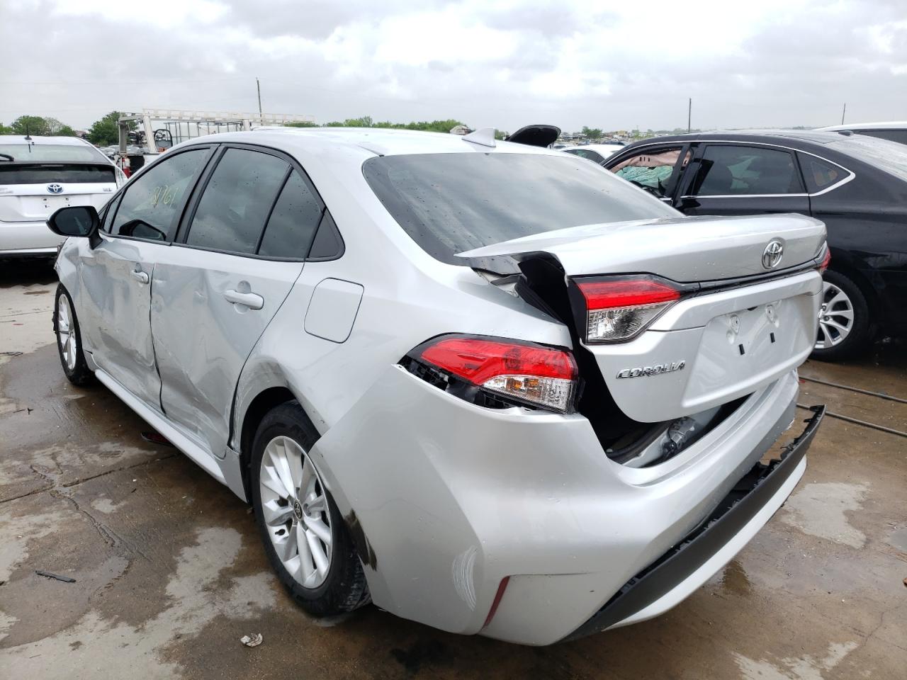 Photo 3 from auction – 2020 TOYOTA COROLLA LE with VIN 5YFHPRAE7LP021919